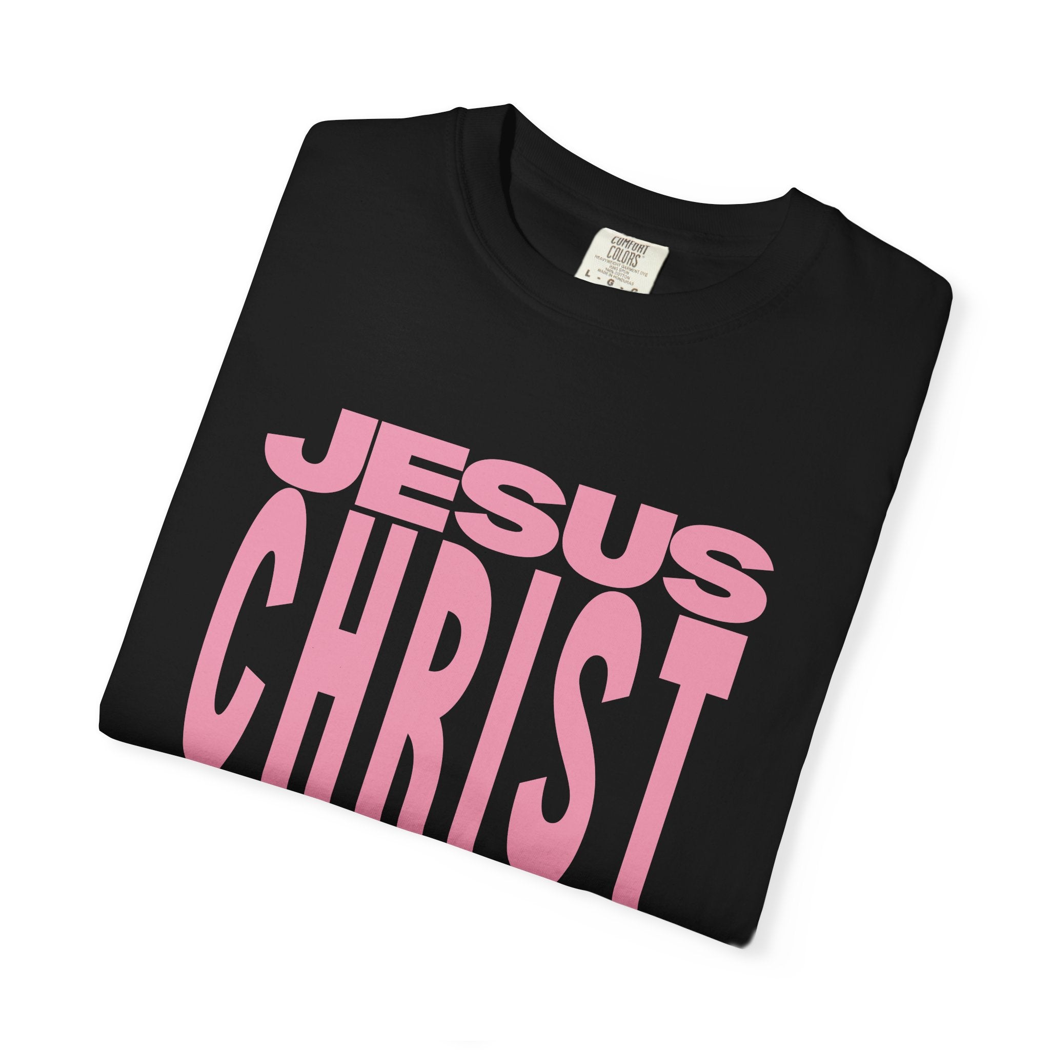 Jesus Christ. The Way, The Truth. The Life. Pink