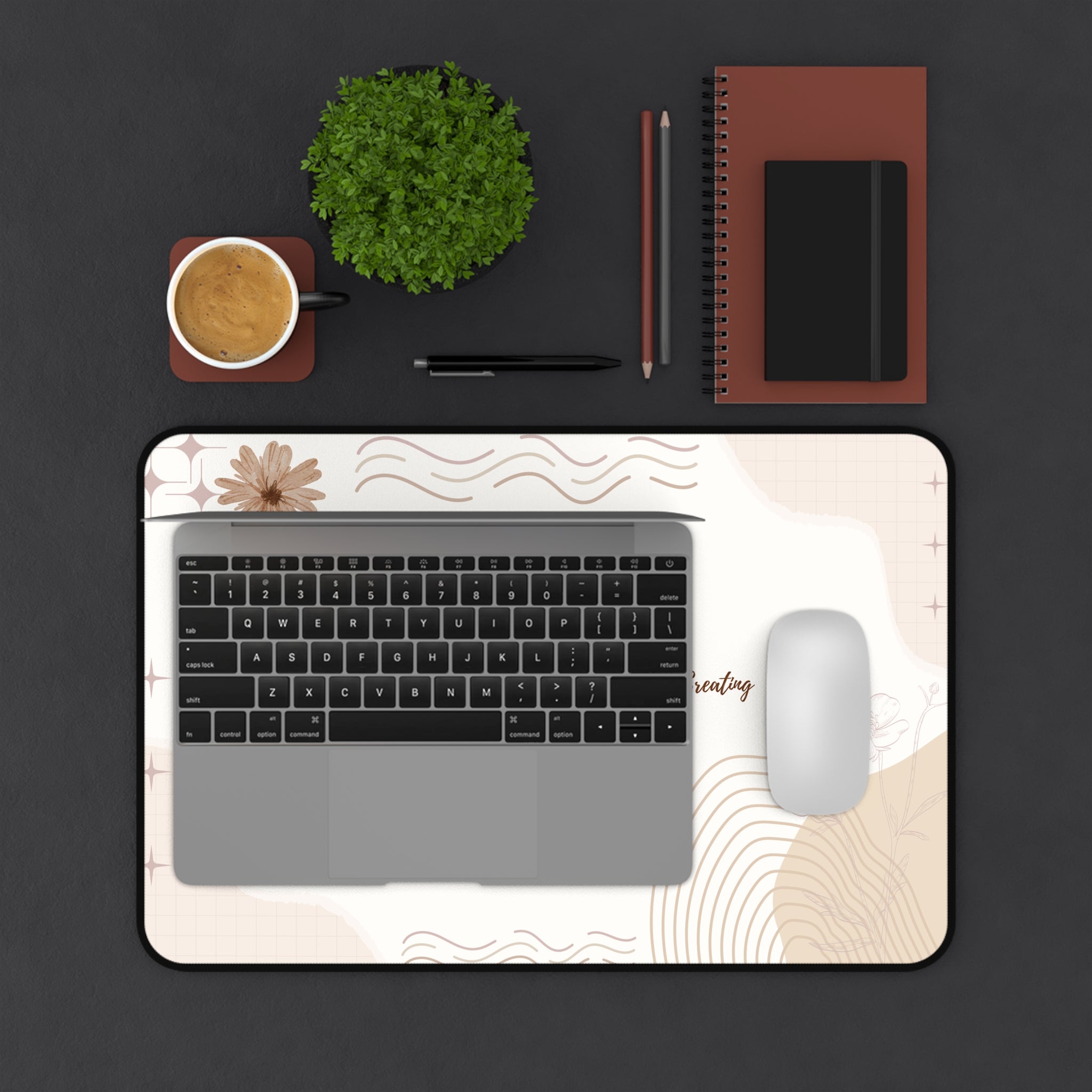 She Believed God... Then She Started Creating Desk Mat