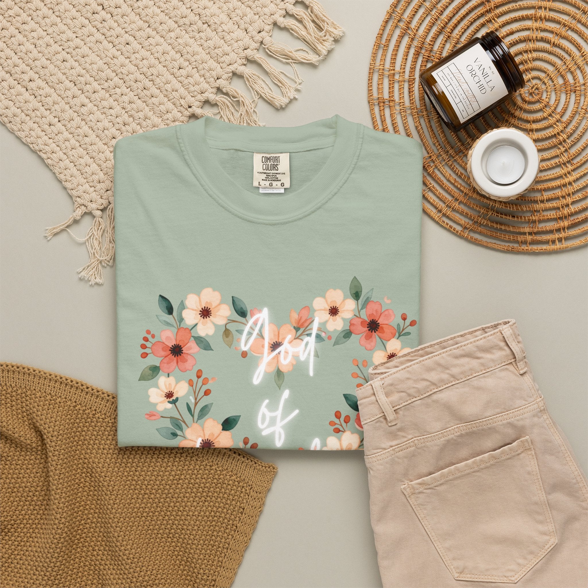 God of Miracles-Floral