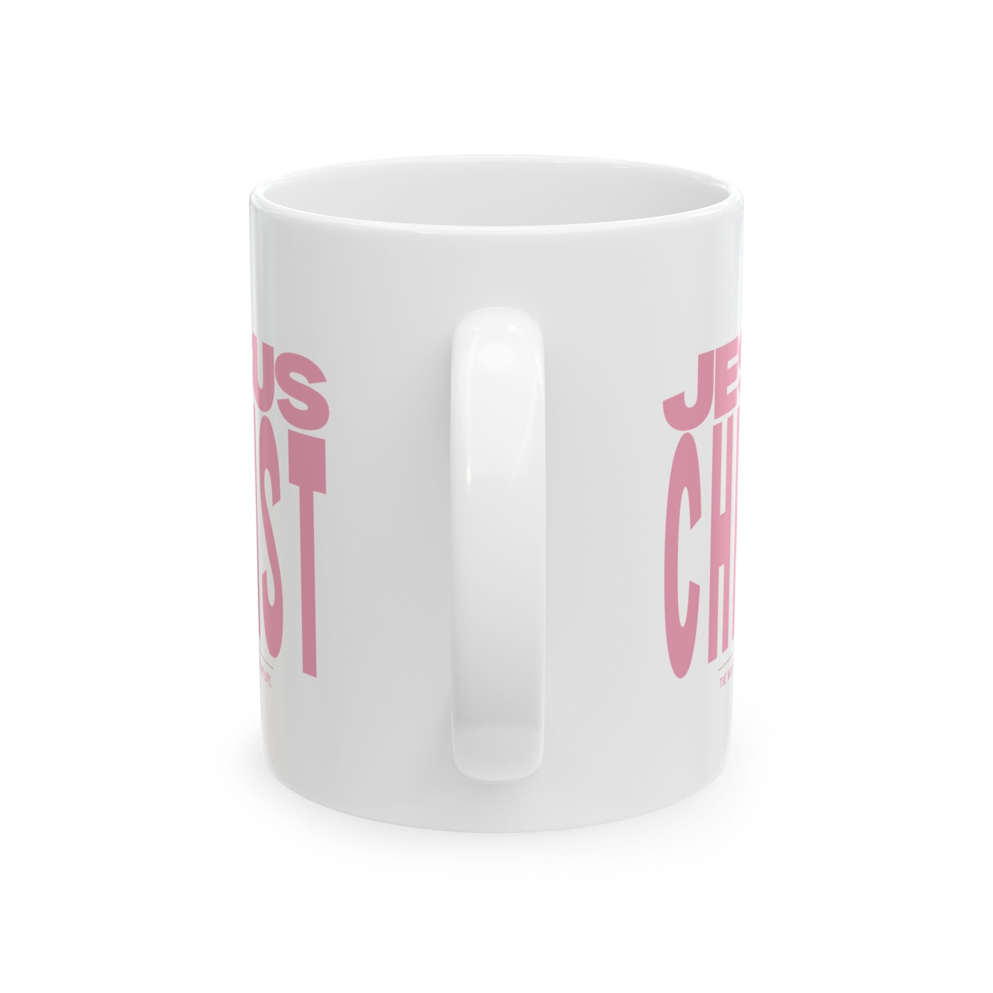 Jesus Christ Mug Pink