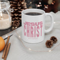 Jesus Christ Mug Pink