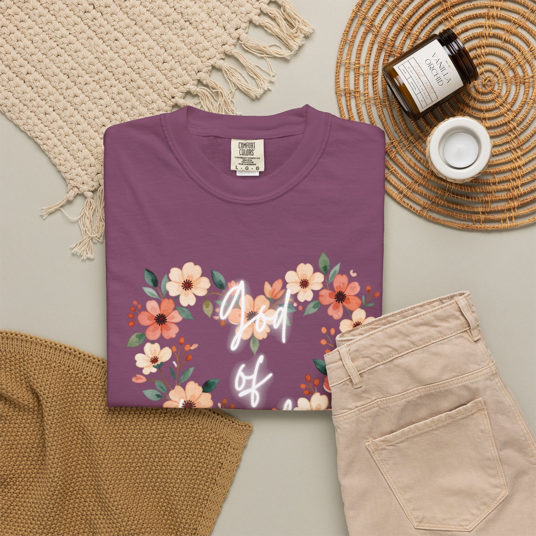 God of Miracles-Floral