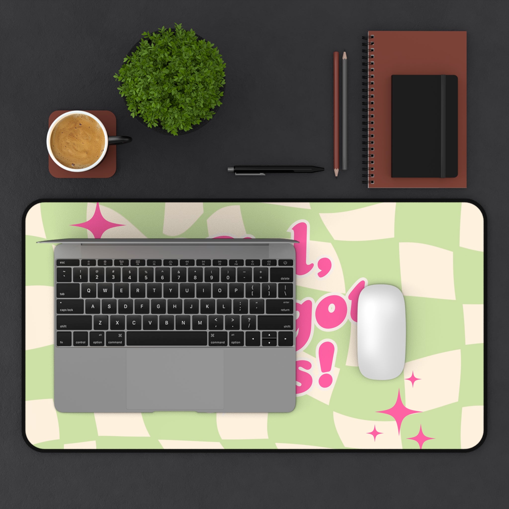 Girl, You Got This! Desk Mat